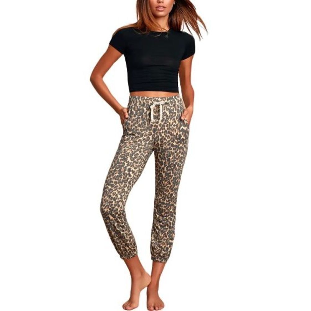 Lulus Long Flight Faded Drawstring Joggers